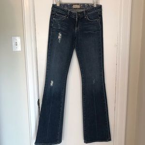 Paige Hollywood Hills Classic Rise Boot Cut Jean